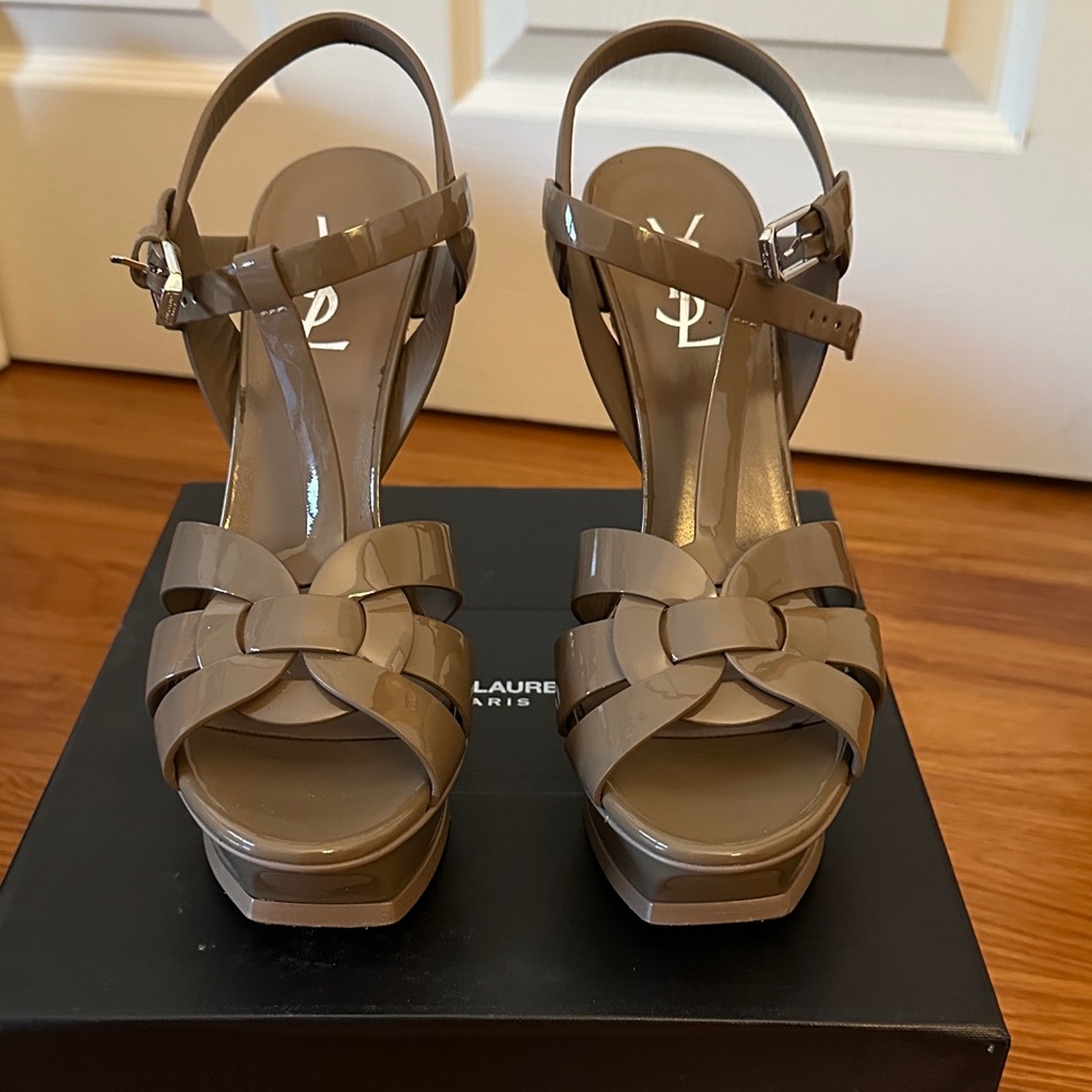 Saint Laurent Women's Platform Sandals